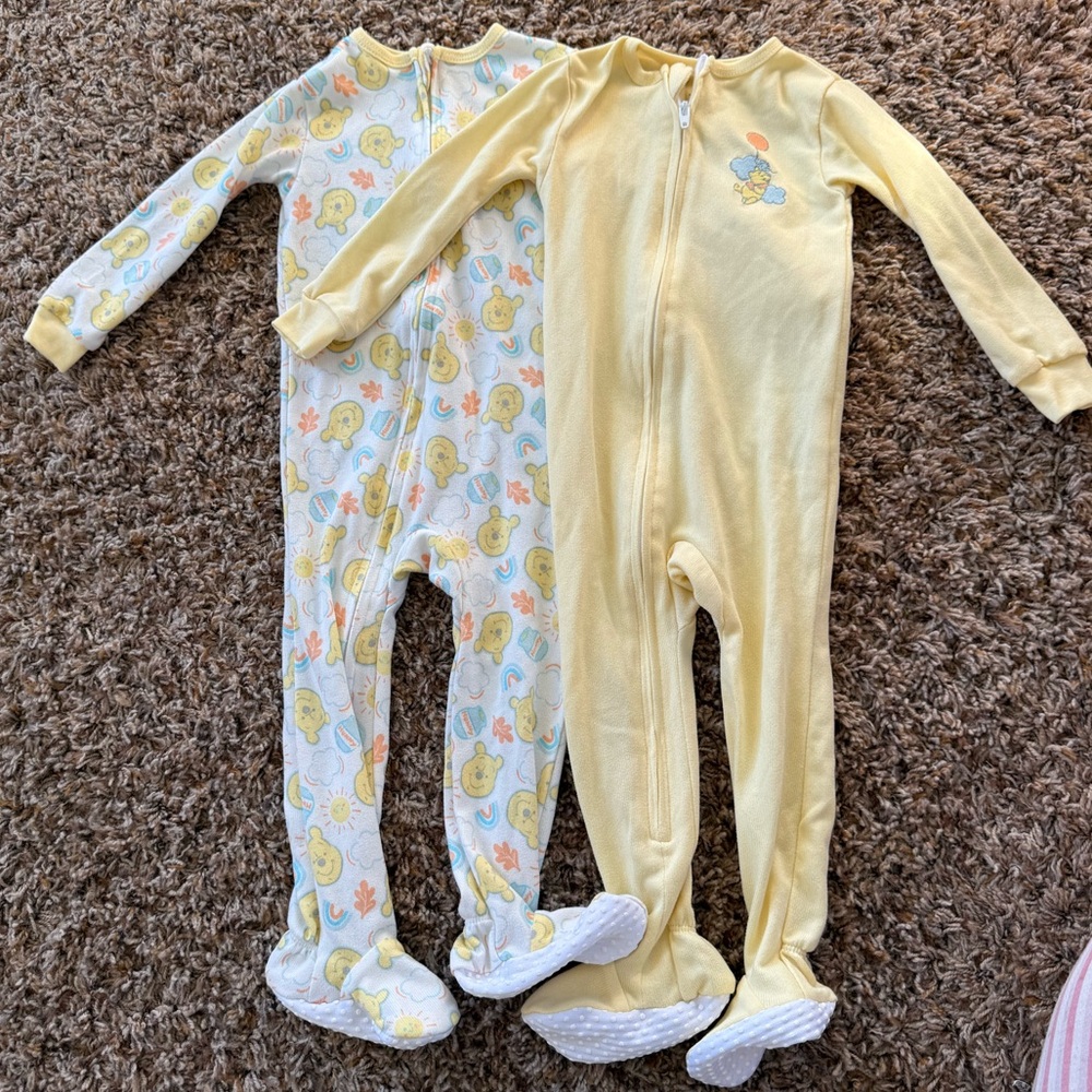 Disney Baby One piece Footed Pajamas